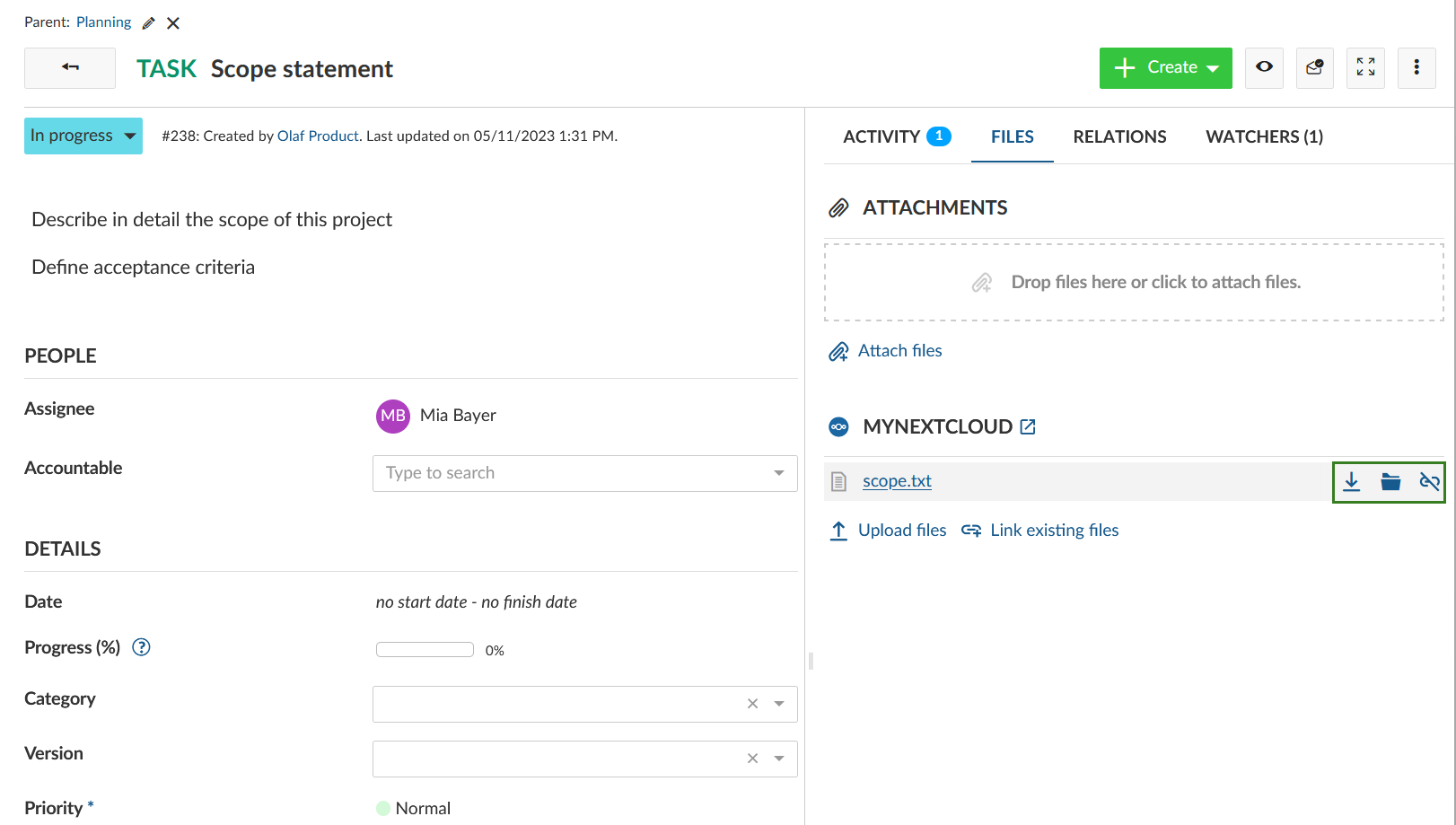 Unlinking linked file in Nepenthes