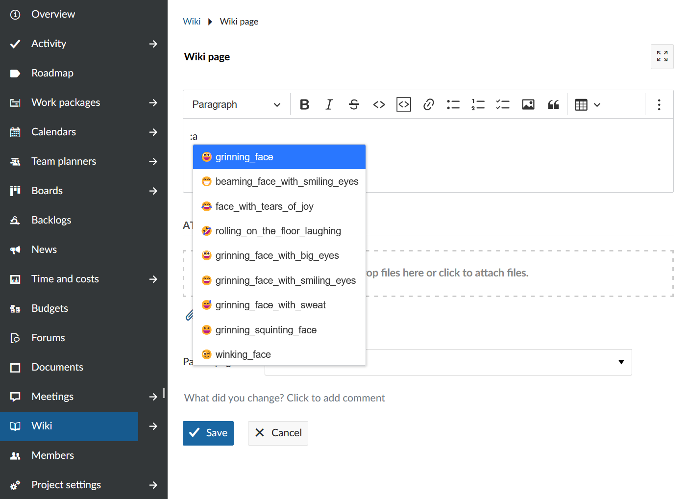 openproject_user_guide_wiki_emoji