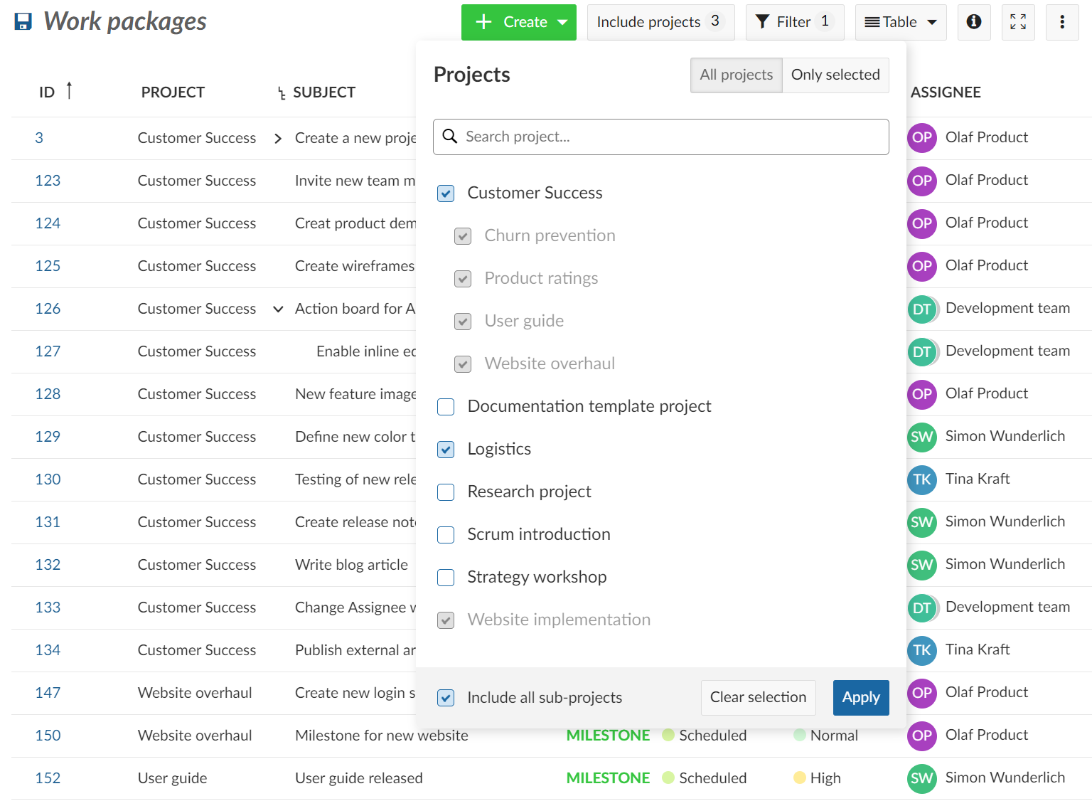 work-package-filter-include-projects